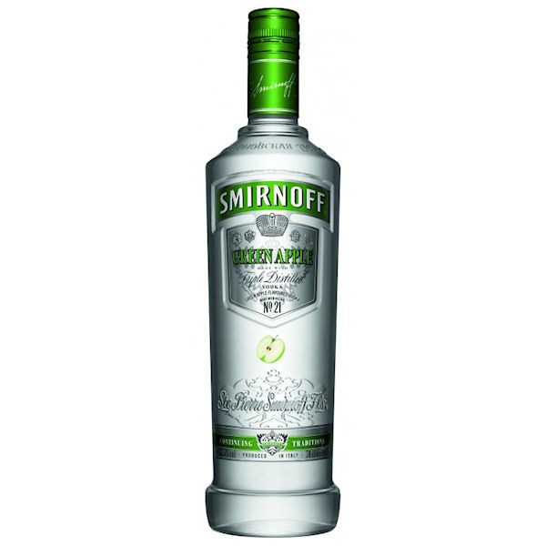 Smirnoff Sours Green Apple Vodka (750 ml)