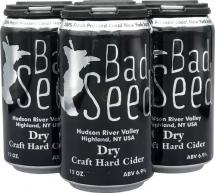 Bad Seed - Dry Craft Hard Cider (4 pack 12oz cans) (4 pack 12oz cans)