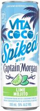 Captain Morgan - Vita Coco Spiked with Captain Morgan Lime Mojito (4 pack 355ml cans) (4 pack 355ml cans)