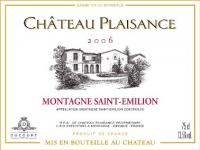 Chateau Plaisance - Montagne Saint-Emilion 2015 (750ml) (750ml)