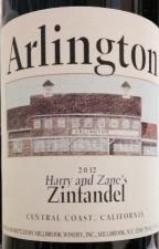 Arlington - Harry And Zane's Zinfandel 2021 (750ml) (750ml)